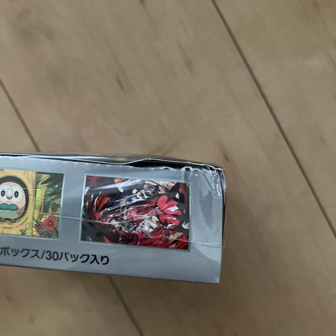 シュリンク付き1BOX ポケモンカードゲーム ナイトワンダラー　箱潰れあり