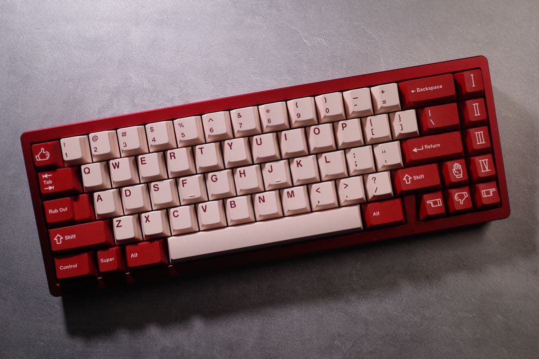 Kalam Kohaku R2 Red　自作キーボード