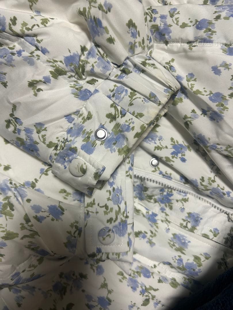 Recycleリボンダウンジャケット