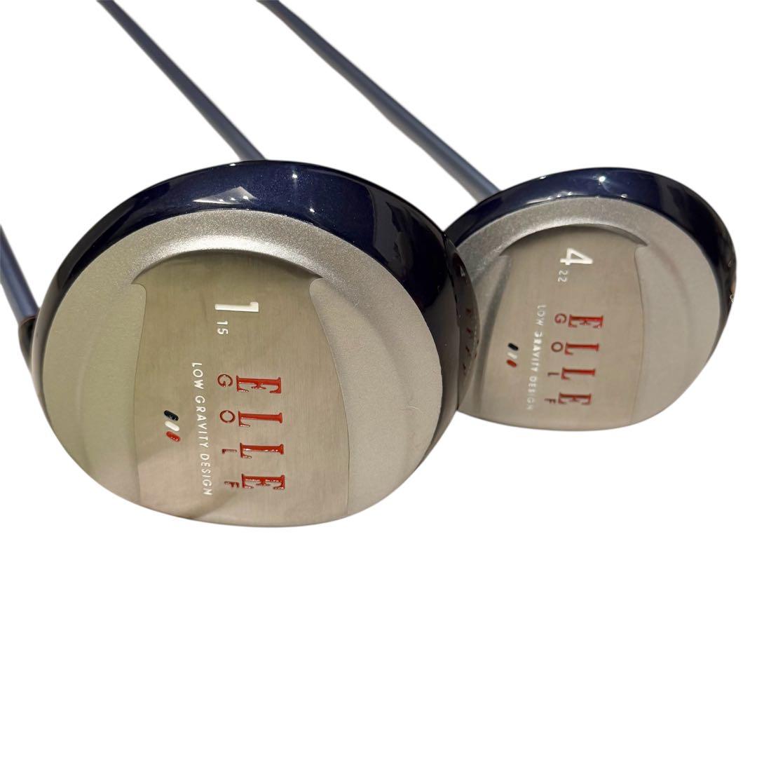 【保証書付き】レディースゴルフクラブ セット　ELLE 優しい　初心者セット