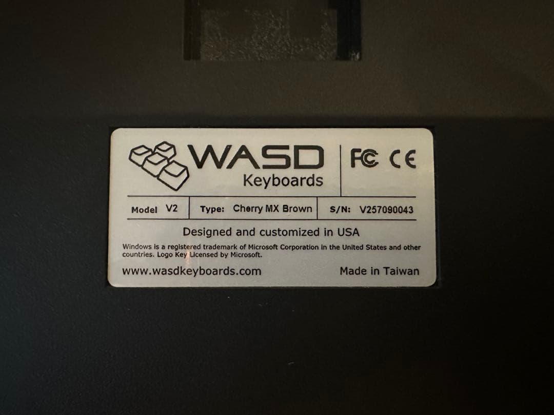 キーボード WASD Code V2 MX Brown GMK Oblivion