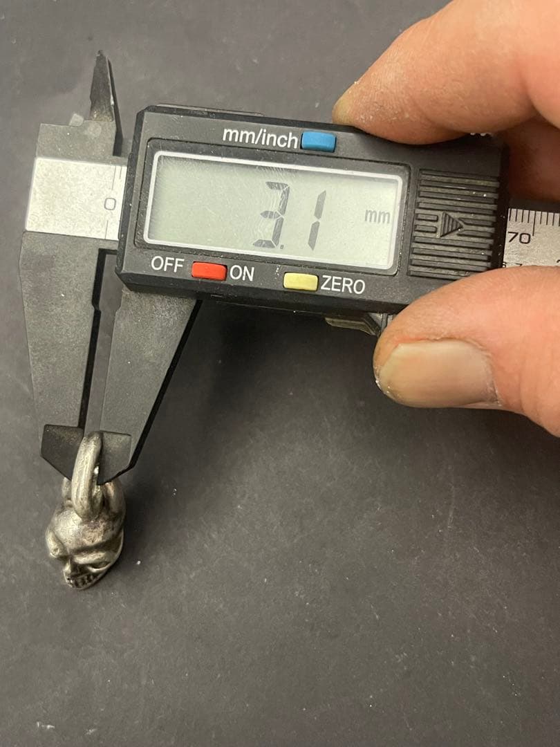 ユ*ウ様 Gaboratory 大粒　シングルスカル　ハッピースカル　ペンダント