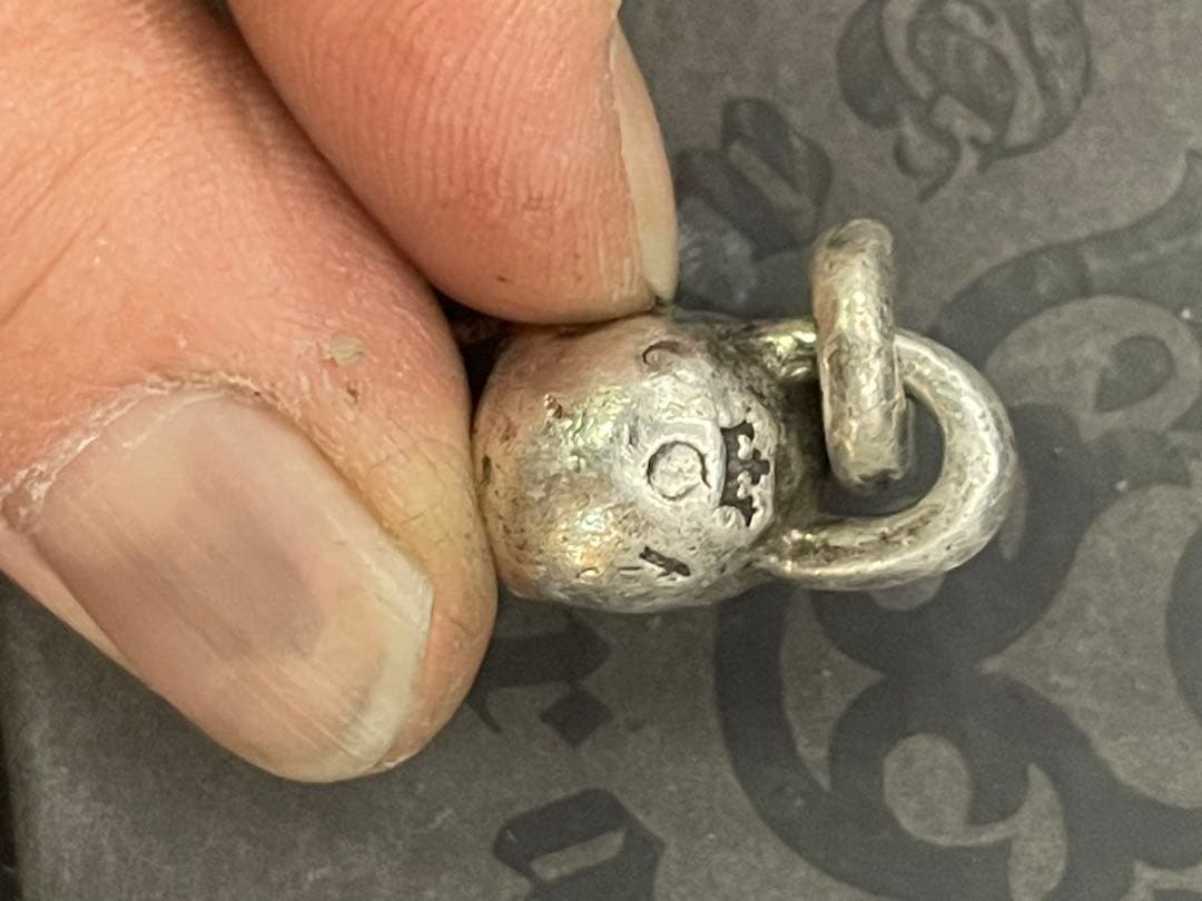 ユ*ウ様 Gaboratory 大粒　シングルスカル　ハッピースカル　ペンダント