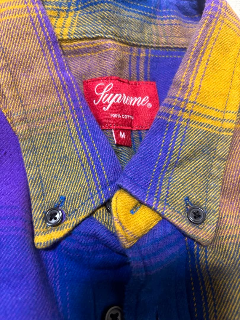 トップス supreme 19AW Shadow Plaid Flannel Shirt