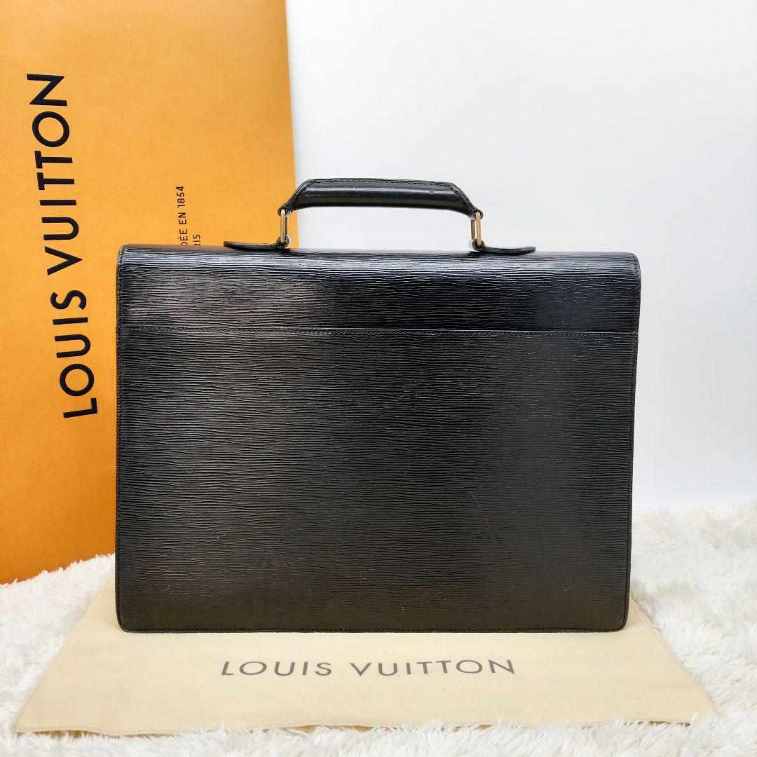 正規品 鍵付き ルイヴィトン バッグ セルヴィエット コンセイエ M54412