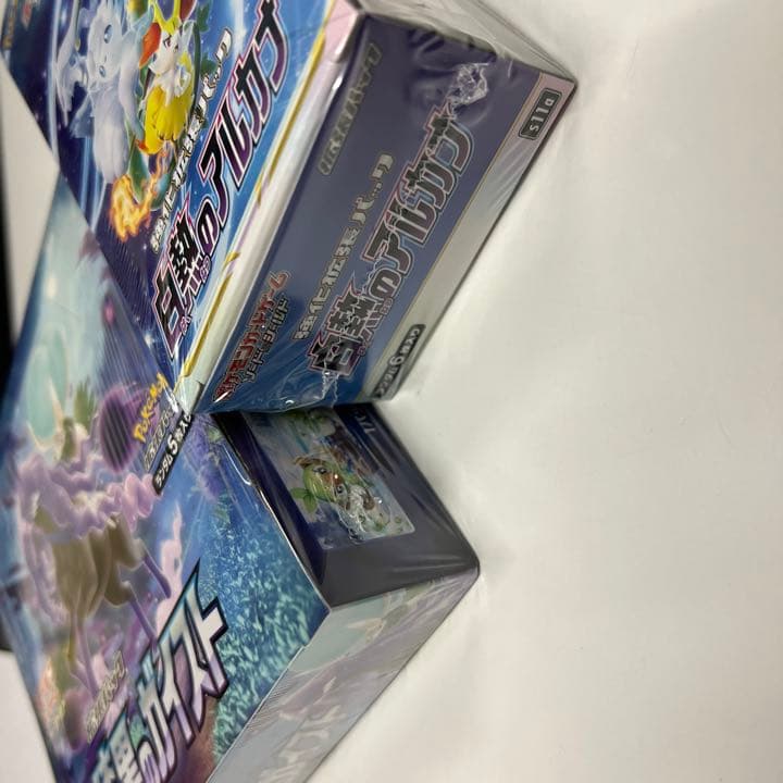 漆黒のガイスト 白熱のアルカナBOXシュリンク付き2BOXポケモンカード