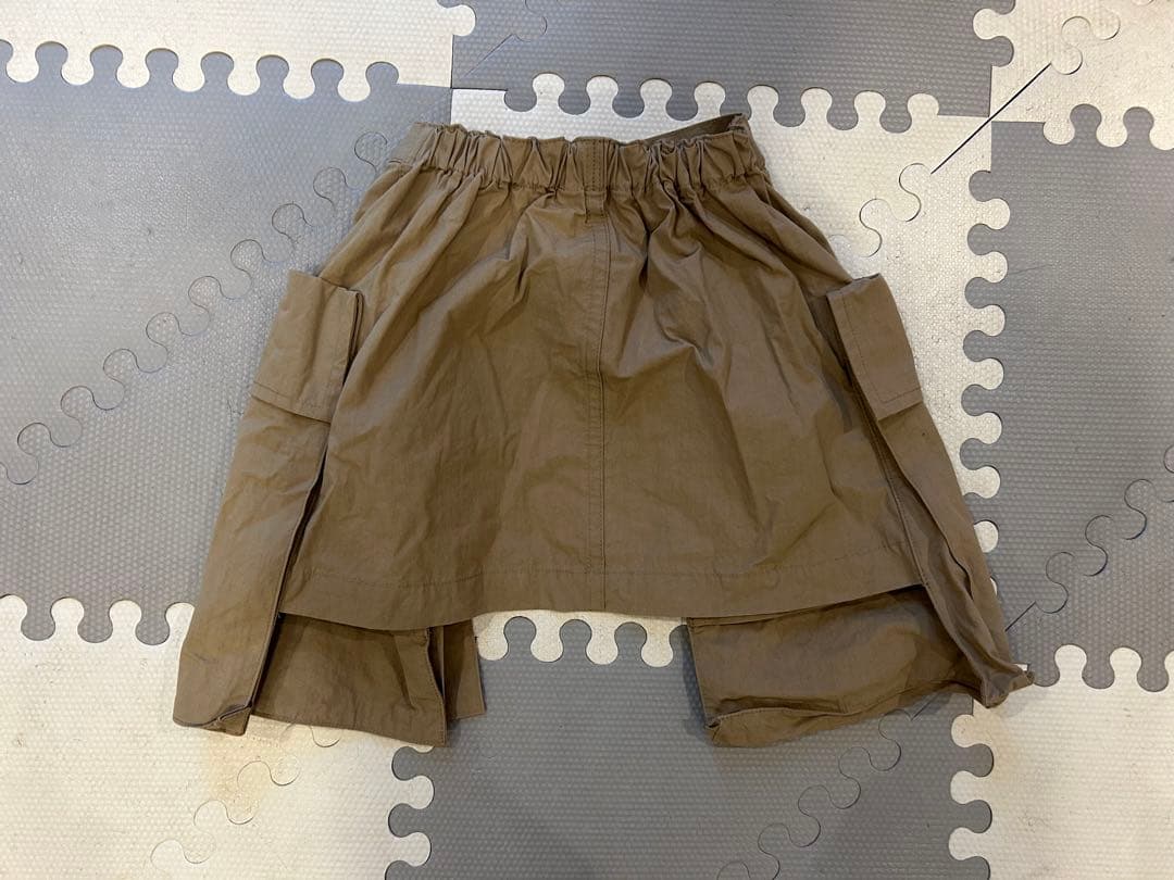 pheeny 23SS Cotton nylon dump apron エプロン