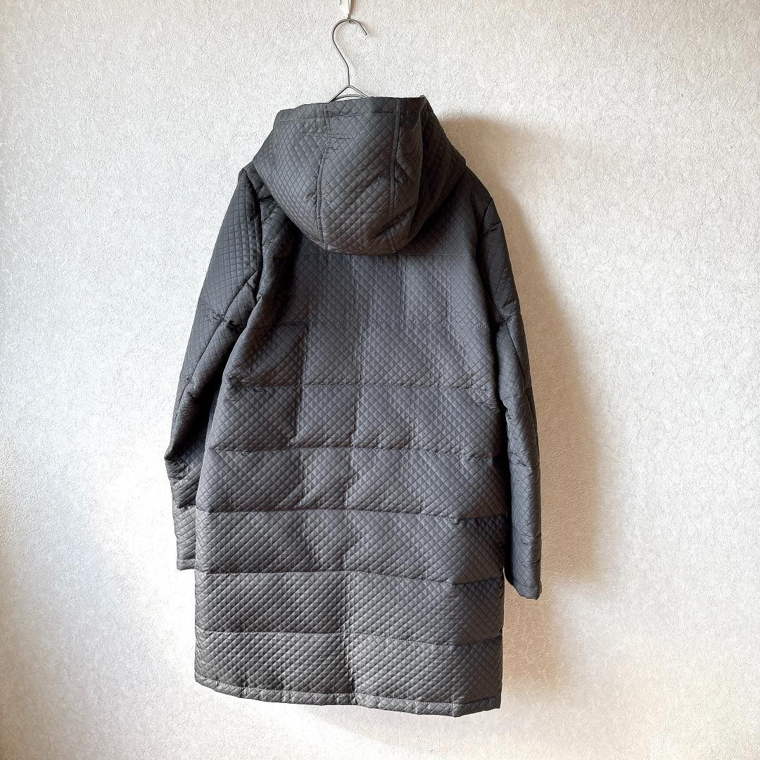美品⭐️セオリーリュクス キルティングダッフルダウンコート グレー 38 M