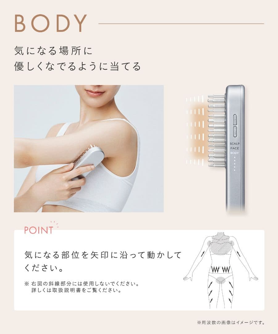 ★新品未使用★サロニアEMSリフトブラシ