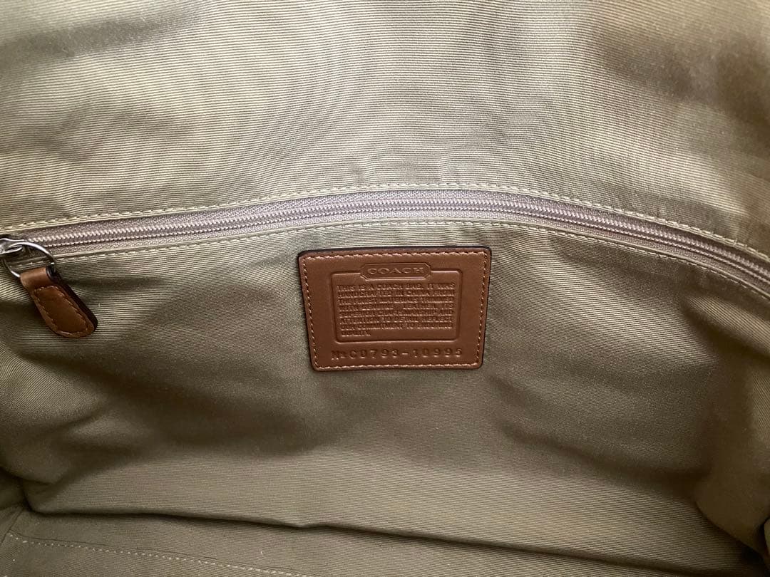 COACH ハンドバッグ ベージュ・ブラウン