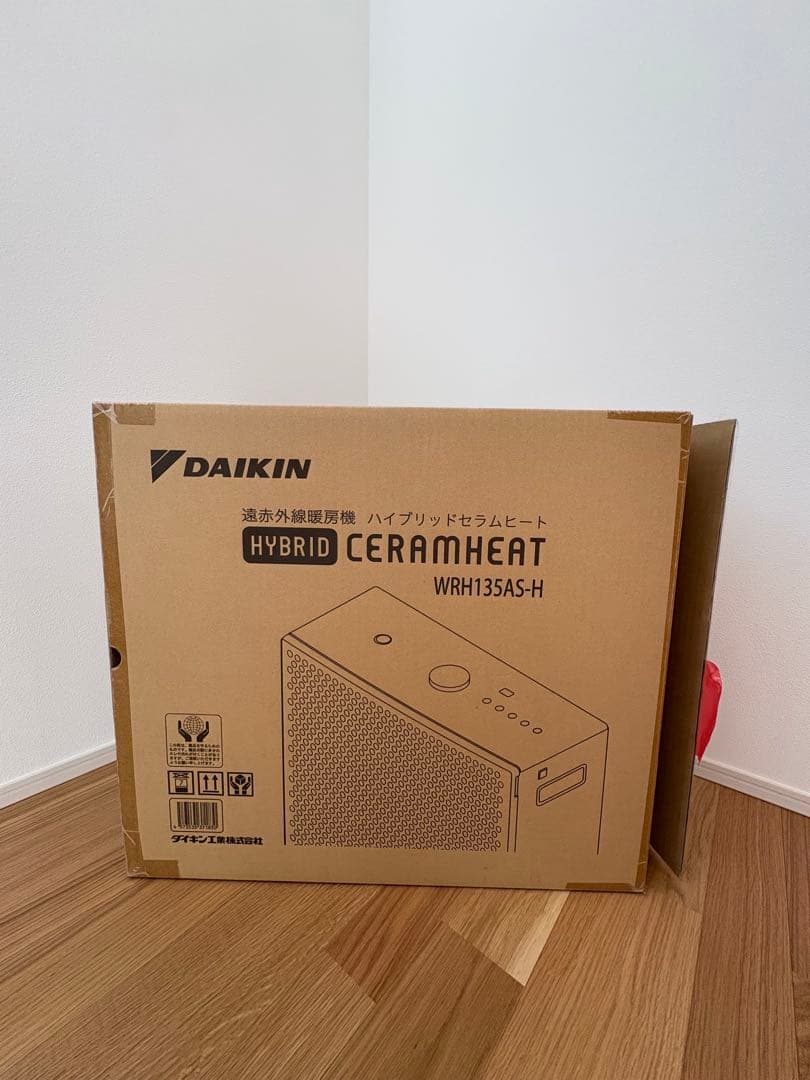 DAIKIN ハイブリッドセラミックヒーター WRH135AS-H