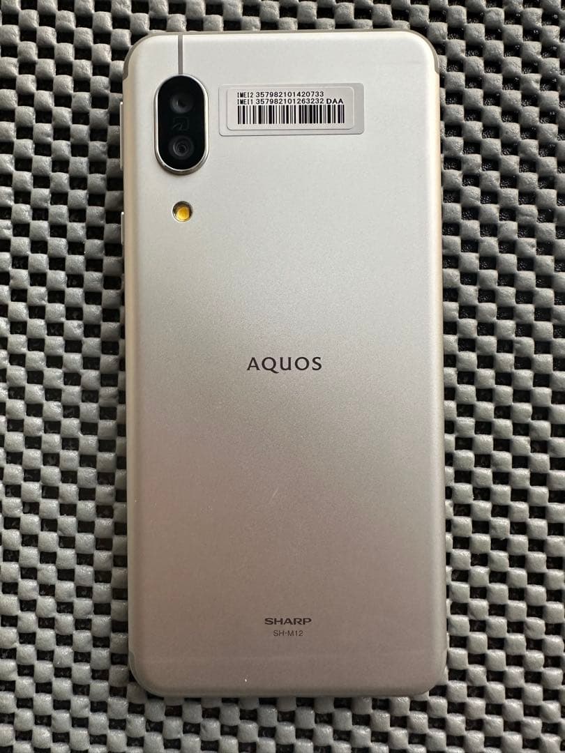 【ジャンク品】AQUOS sense3 SH-M12【部品取り用】