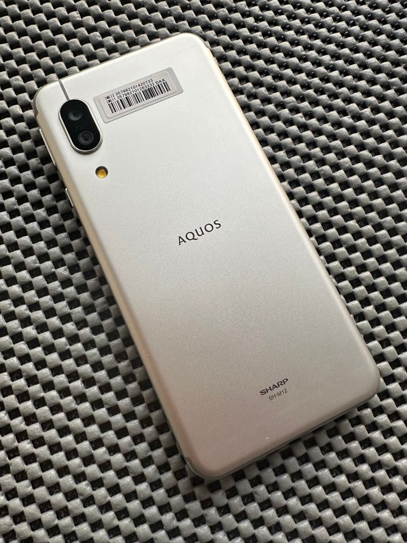 【ジャンク品】AQUOS sense3 SH-M12【部品取り用】