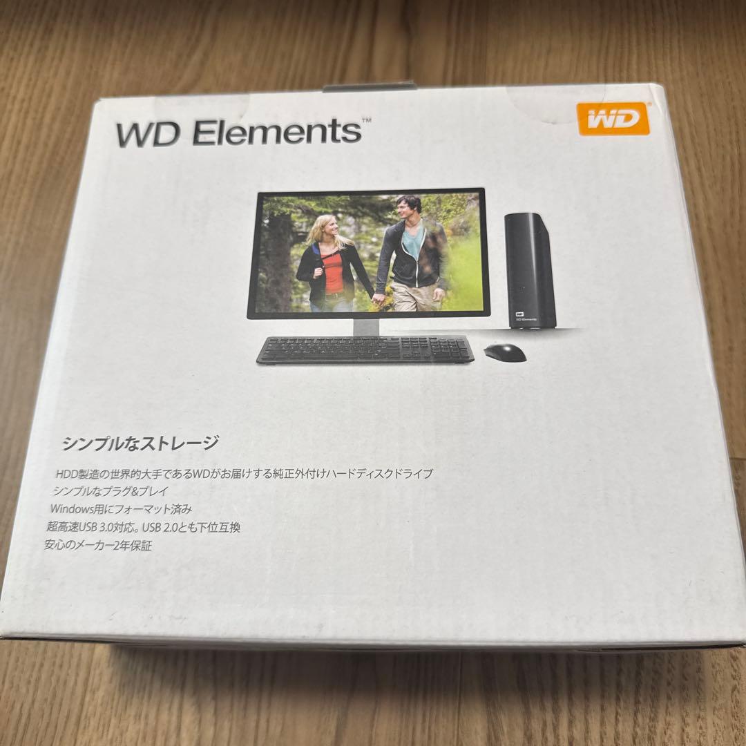 WD Elements 6TB 外付けHDD