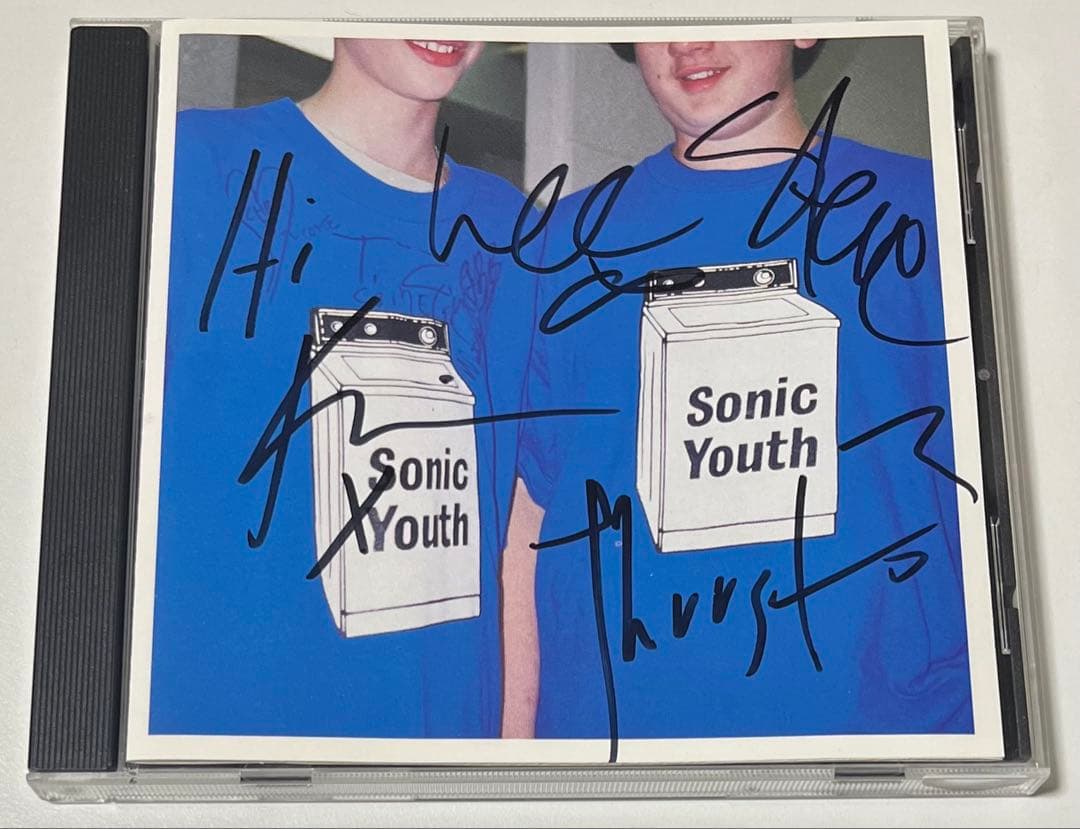 Sonic Youth サイン入りCD