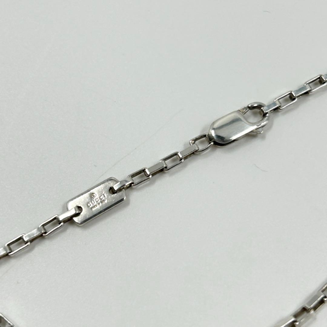 美品✨　グッチ　GUCCI　ネックレス　ベネチアン　40cm　シルバー　925