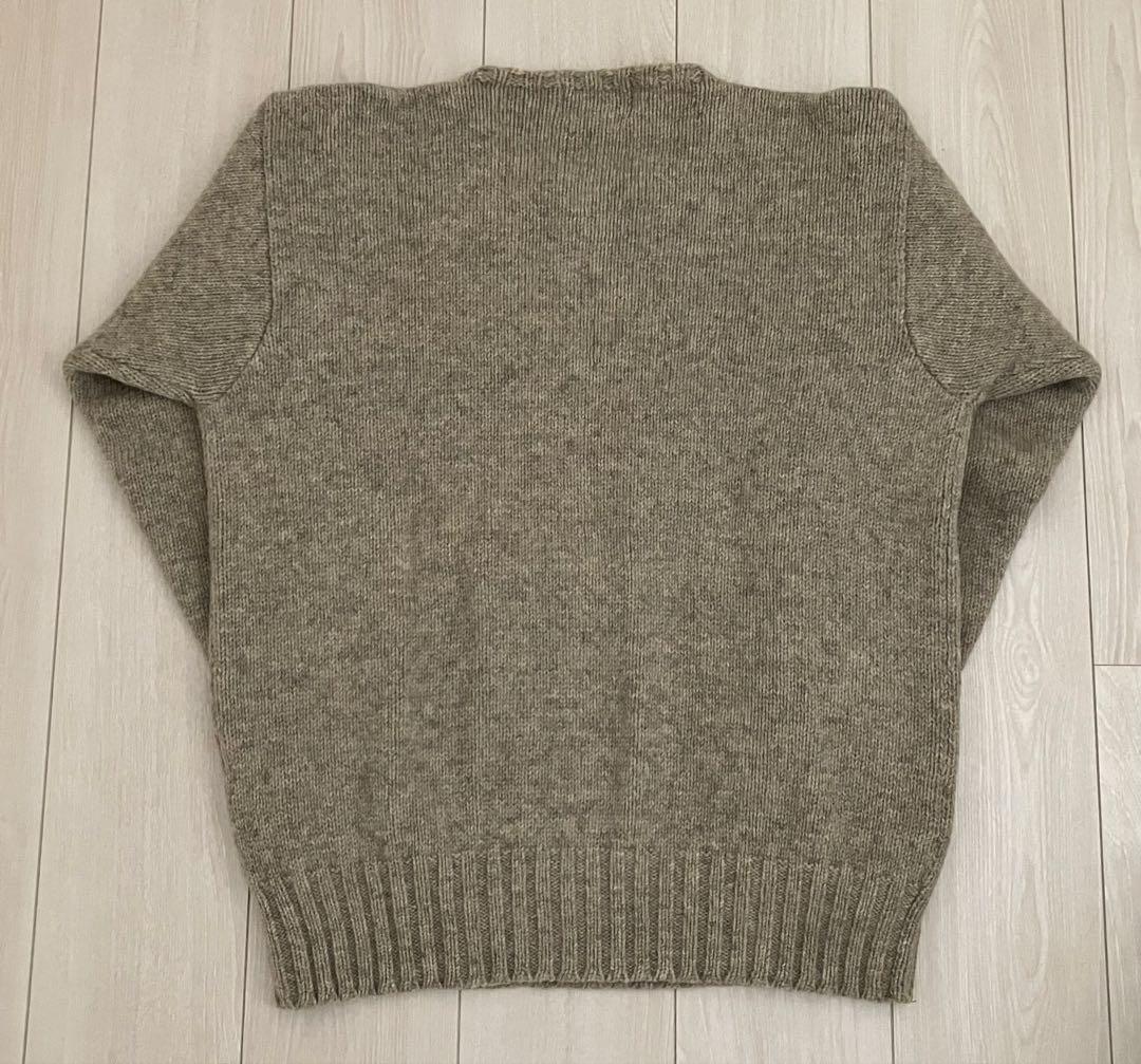 極美品 90s ポロスポーツマン ポロカントリー フィッシング セーター ニット