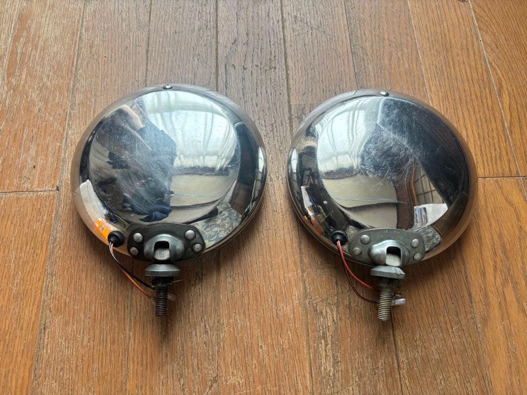 ゆ*ー様 丸型行灯 アンドン フォグランプ マーシャル