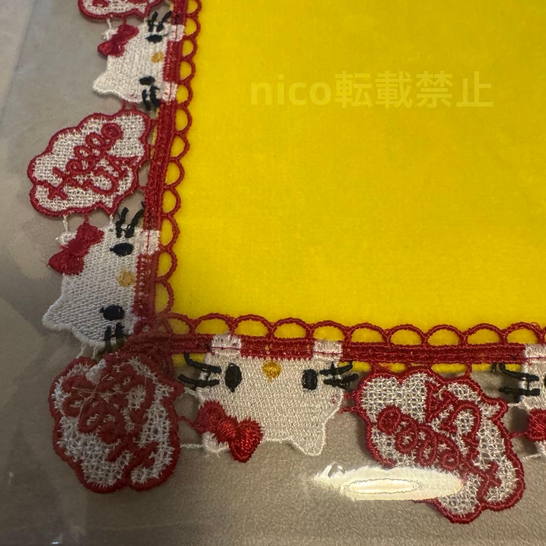 新品HELLO KITTY 近沢レースUNITED ARROWSハンカチ セット
