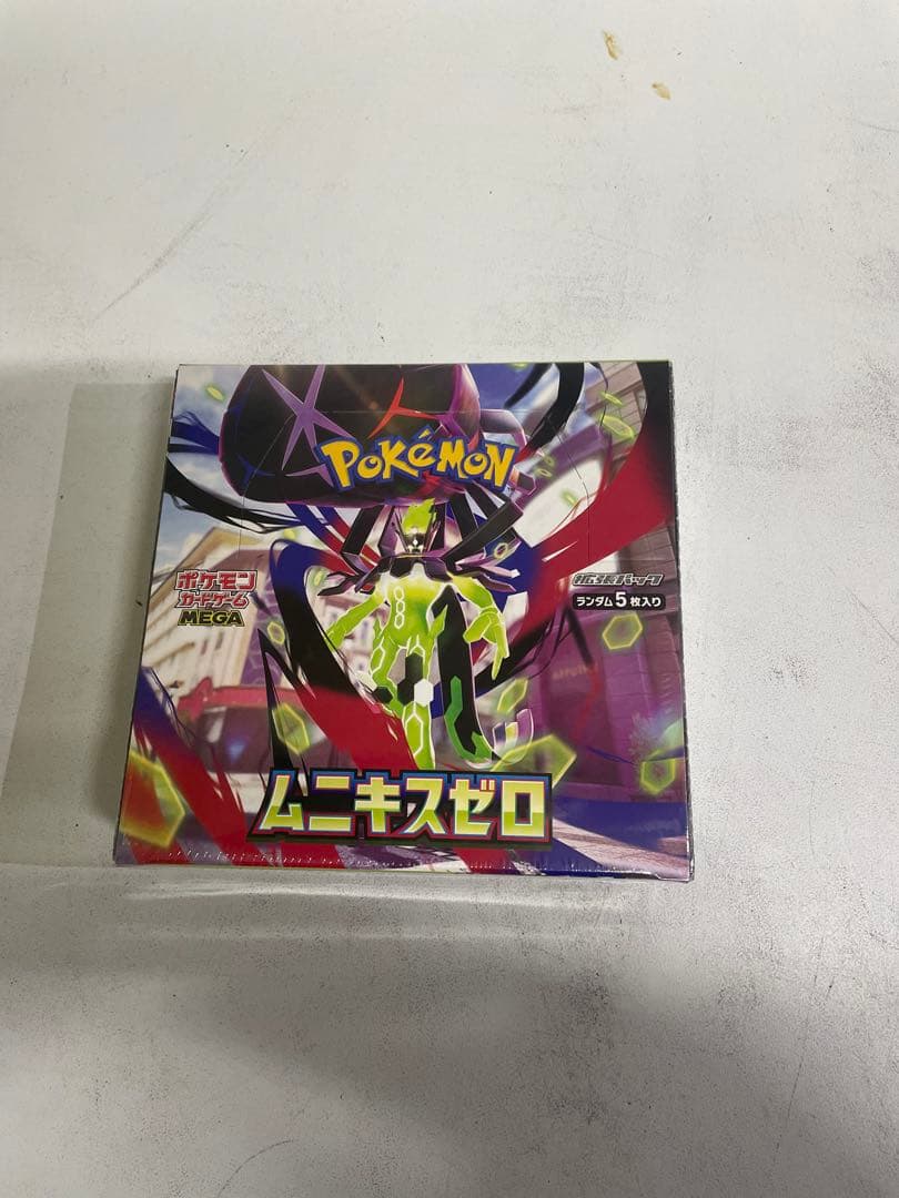 ポケモンカードゲーム ムニキスゼロ シュリンク付き 1box