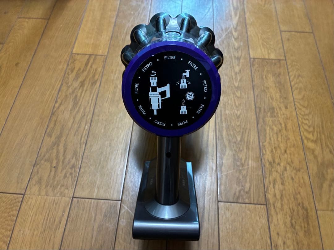 ダイソン　コードレスクリーナー　V10（SV12）　稼働時間　５９分　その４