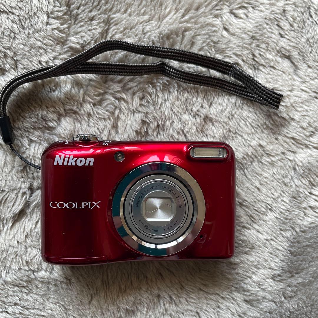 Nikon COOLPIX 赤色 コンパクトデジタルカメラ