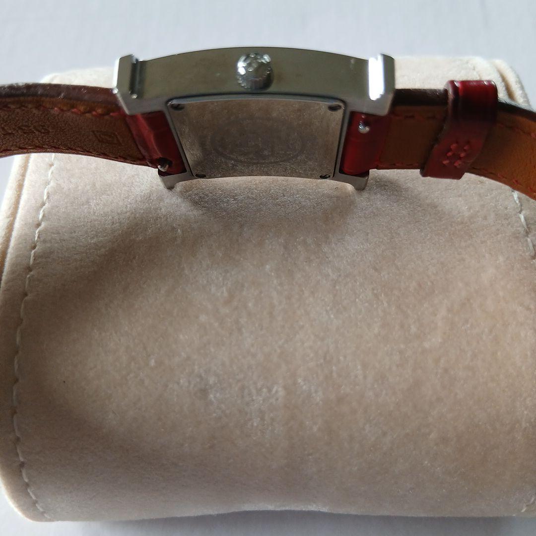 『ぺこ』エルメスHERMES　Hウォッチミニ　11pダイヤ