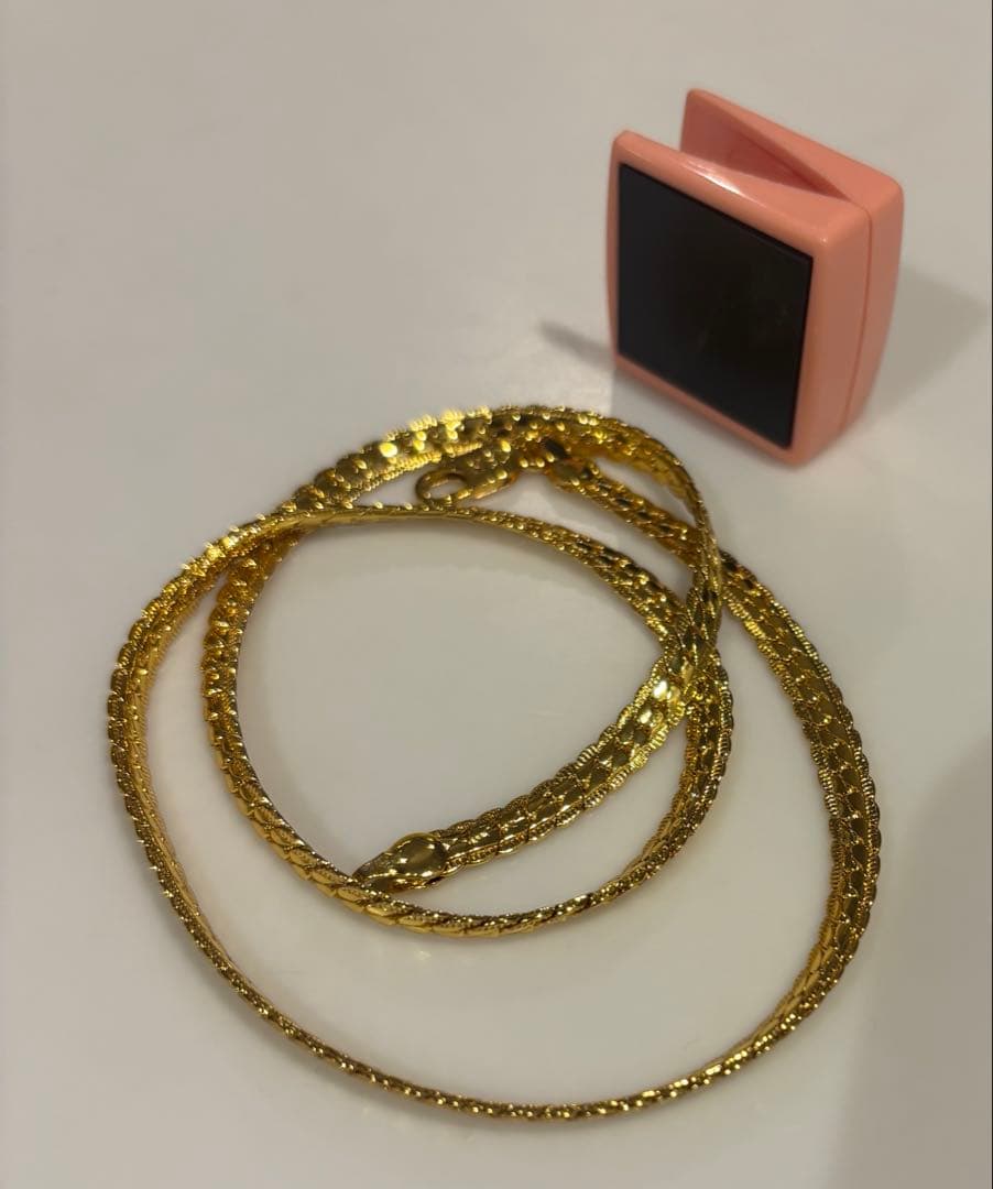 ゴールドネックレス　刻印あり　K18 50cm ネックレス 整理品