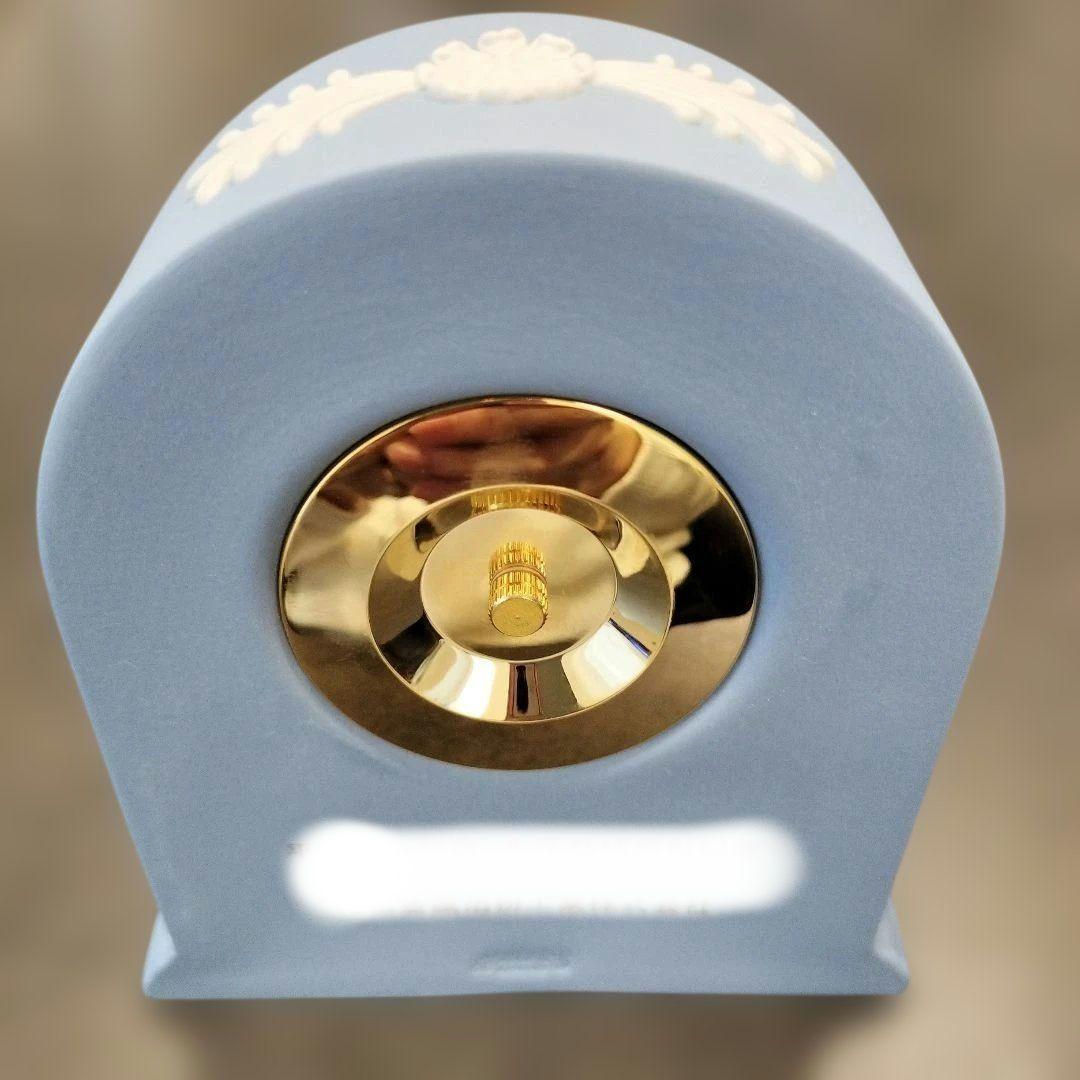 新品未使用!　 ペールブルー 置時計