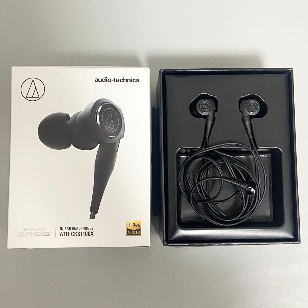 Audio-technica ATH-CKS1100X イヤホン ハイレゾ 着脱