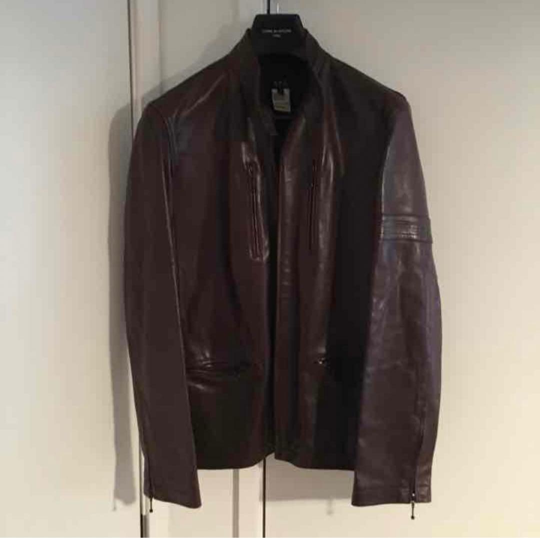 A.P.C. ライダース 革ジャン 茶色 Lサイズ