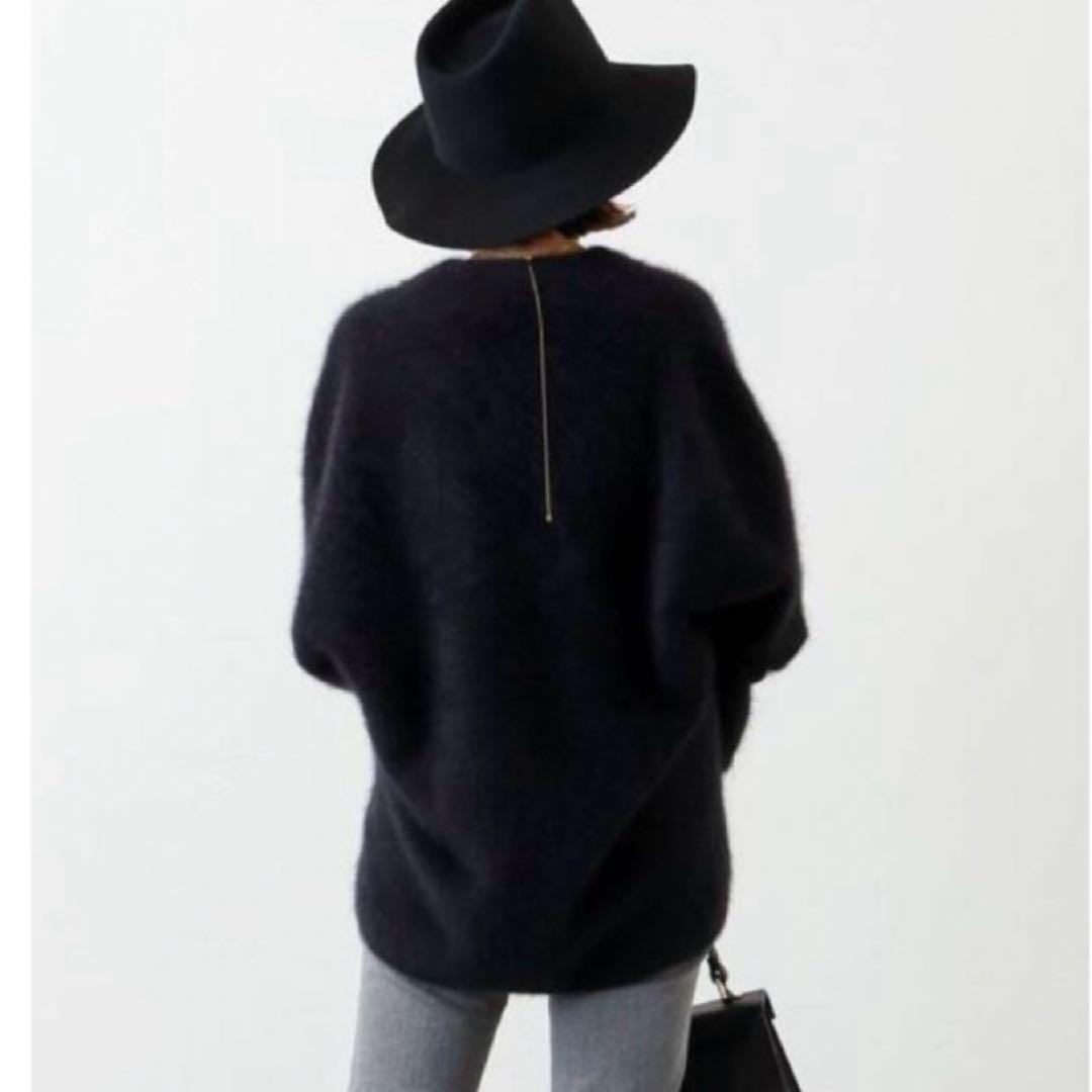 AP STUDIO SCENTOF Light FurVネックニット