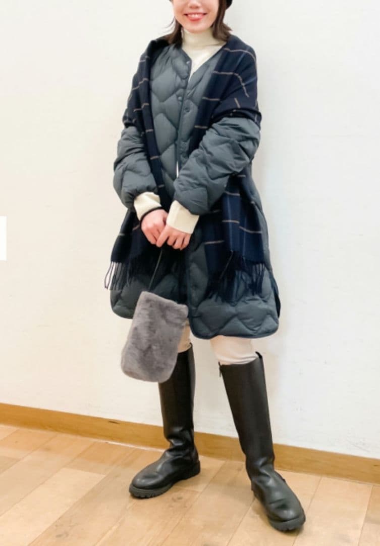 ユニクロ ウルトラライトダウンリラックスコート 3XL　ダークグリーン