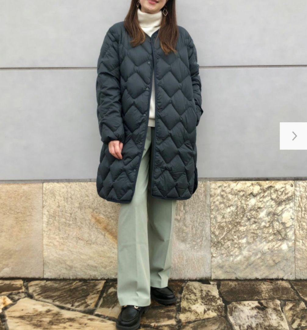 ユニクロ ウルトラライトダウンリラックスコート 3XL　ダークグリーン