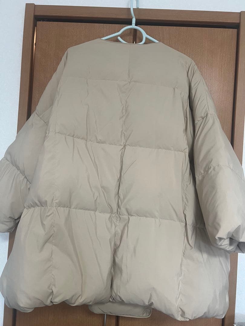 wee9s ウィークス パーフェクト シルエット ダウン ベージュ