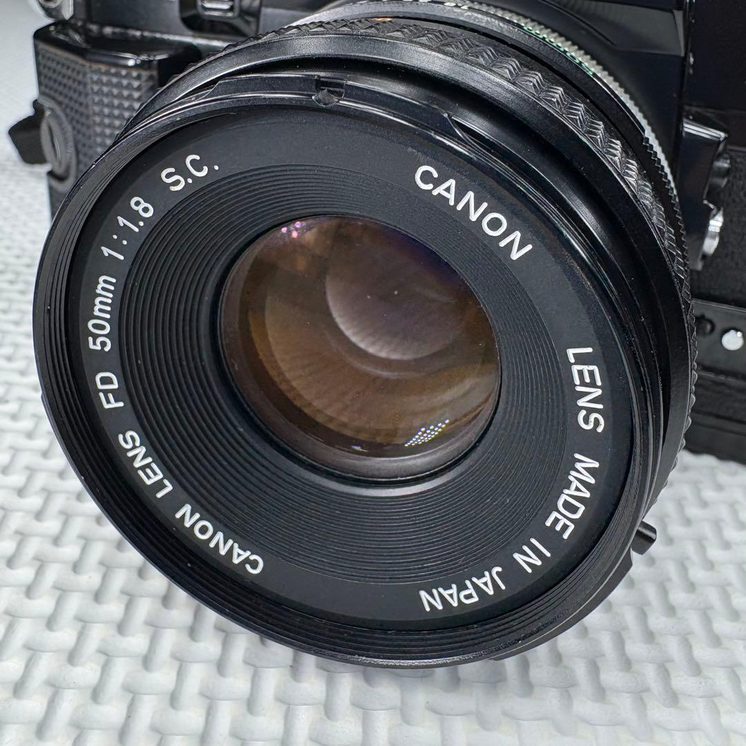 Canon A-1 一眼レフカメラ 50mmレンズ付き