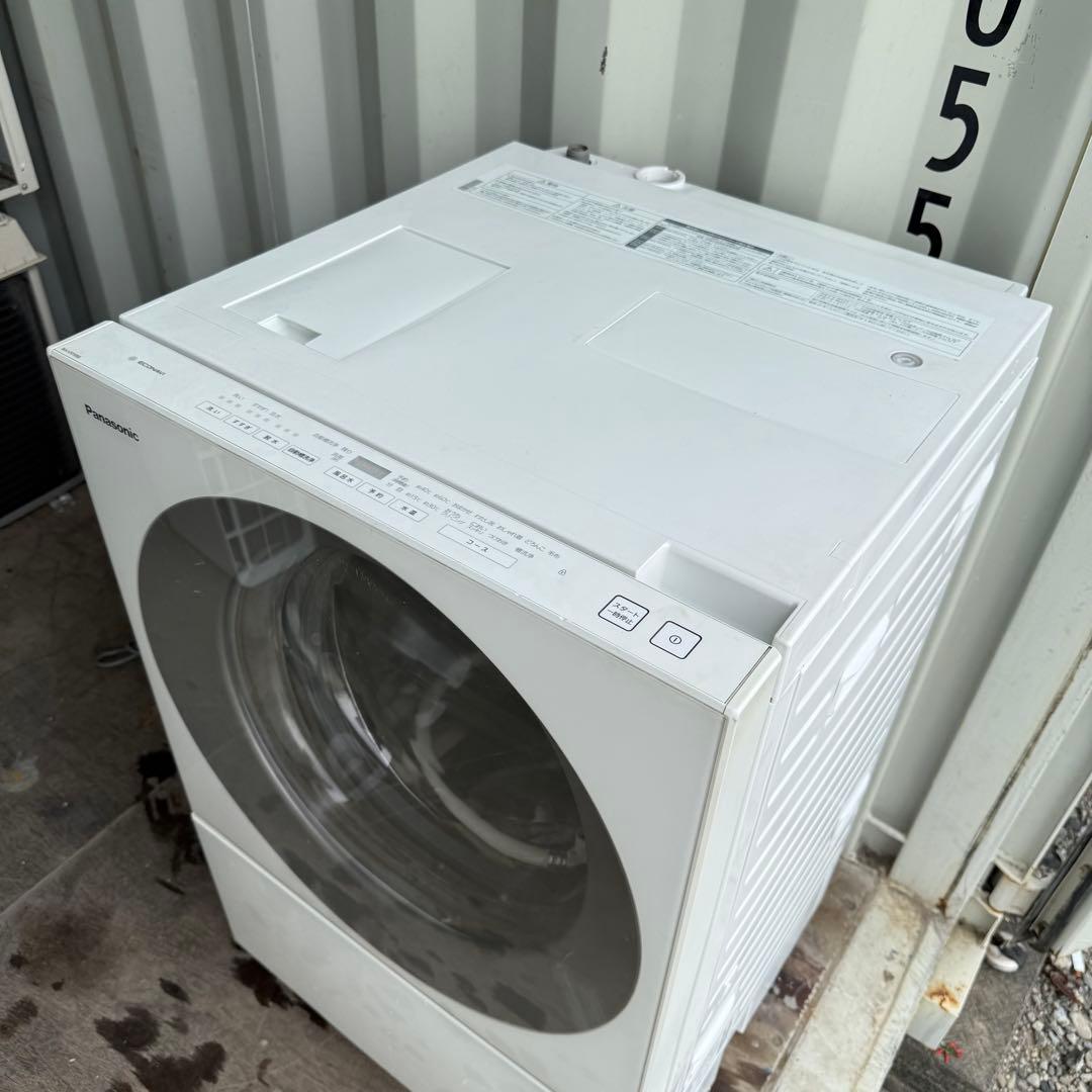 設置込み✨　パナソニック　ドラム洗濯機　キューブル　ホワイト　10kg