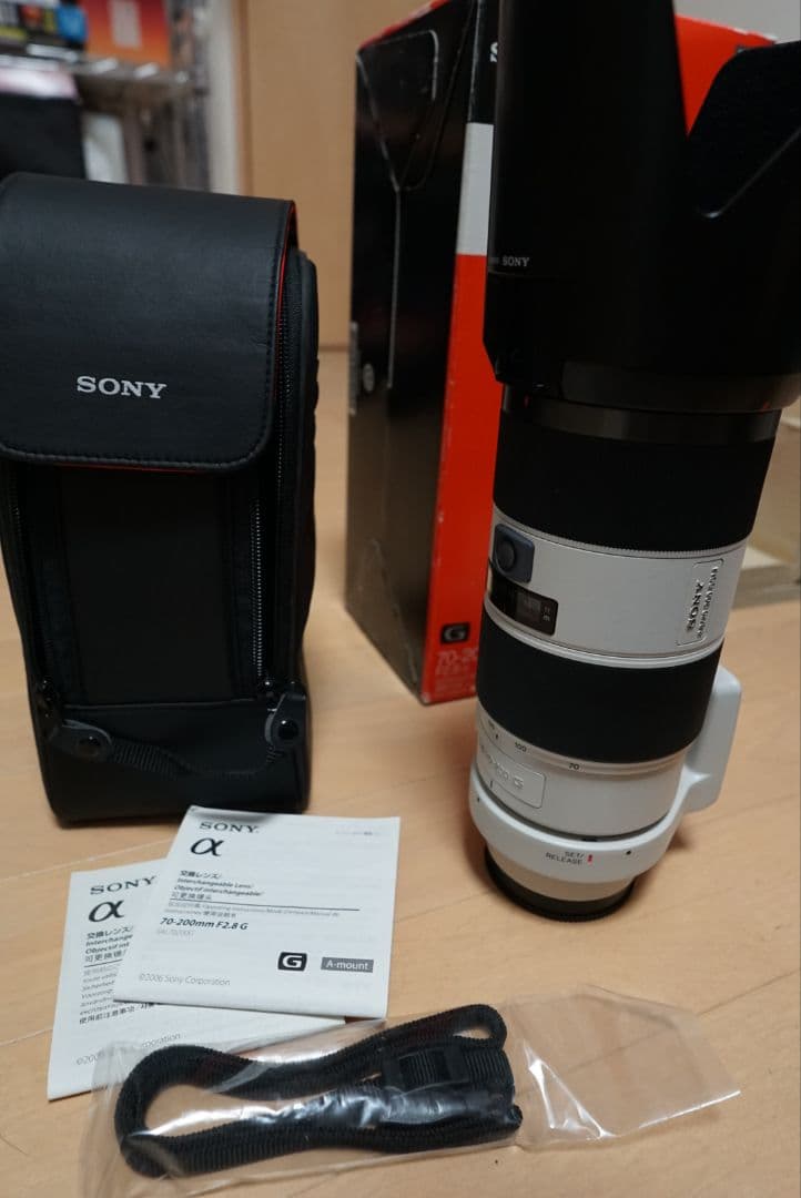 美品 ケース SONY SAL70200G 70-200mm F2.8