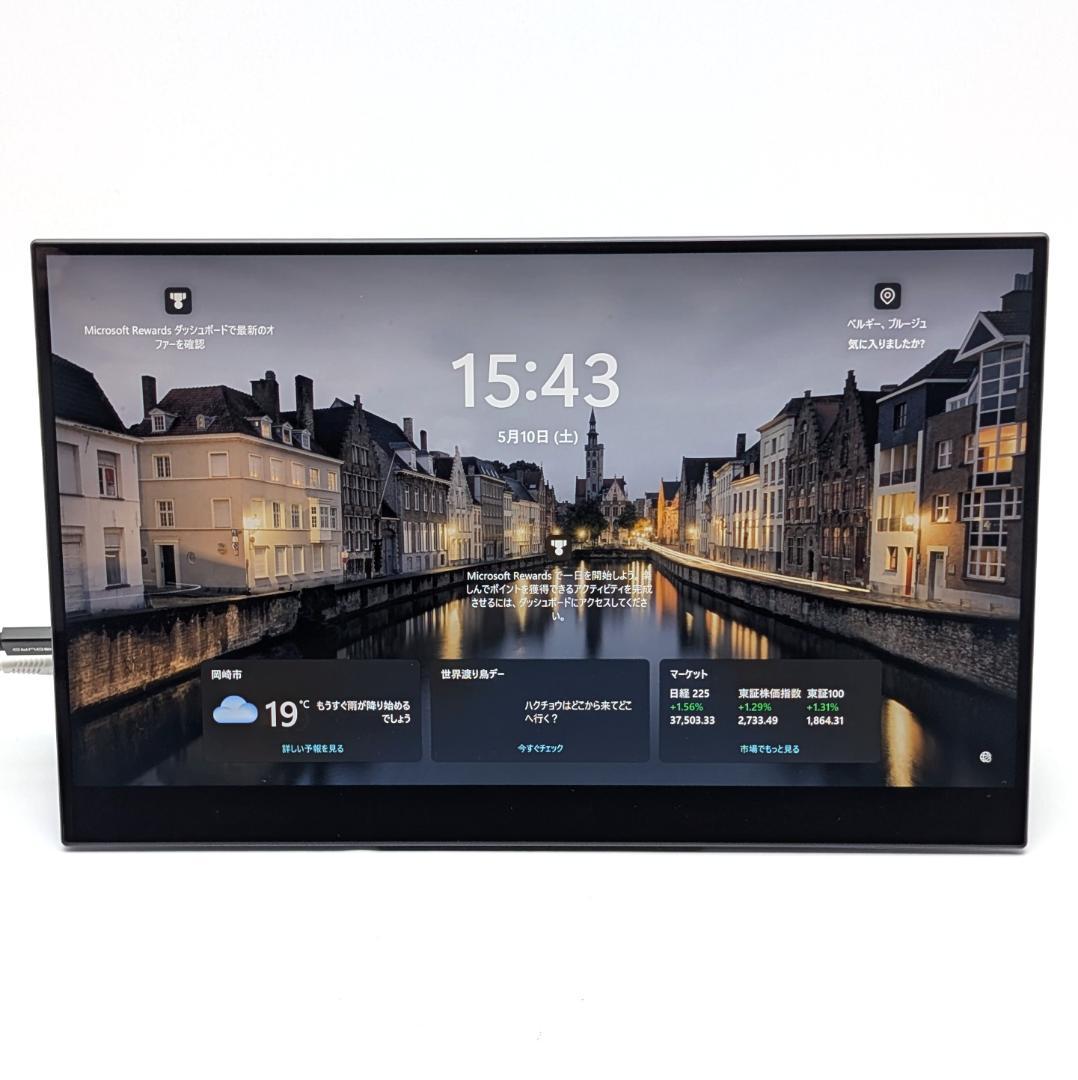 GMKtec KD2 15.6インチ 4K タッチパネル モバイルモニター