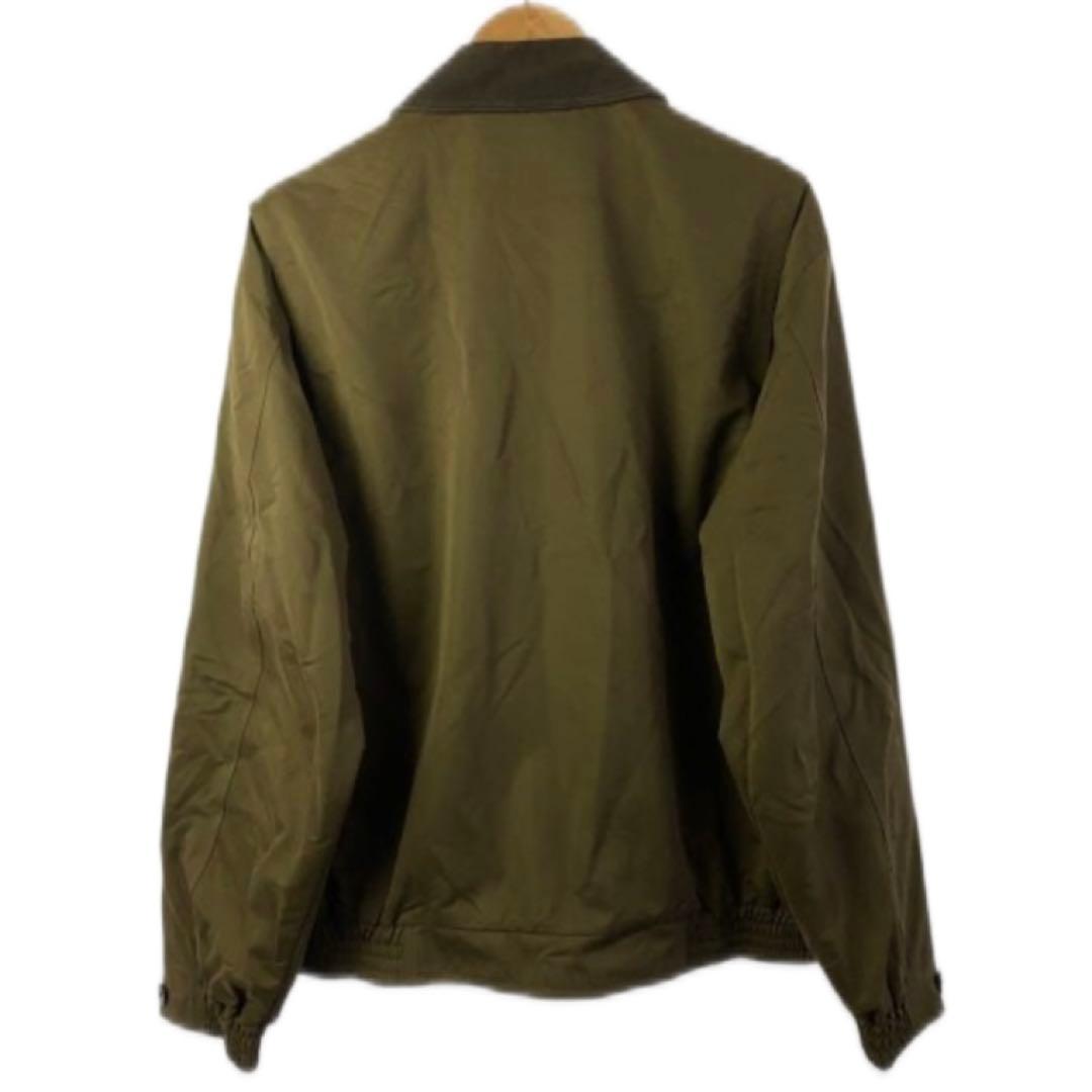 L.L.Bean スウィングトップ 襟レザー M カーキ