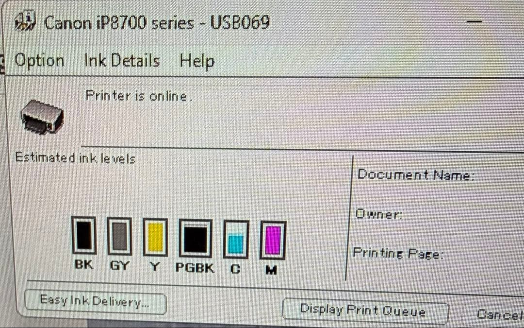 CANON PIXUS IP8730 インクジェットプリンター✨ 401ページ✨