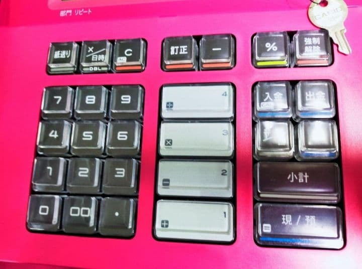 カシオレジスター　SE-G2　コンパクト　人気機種　感熱紙　036633