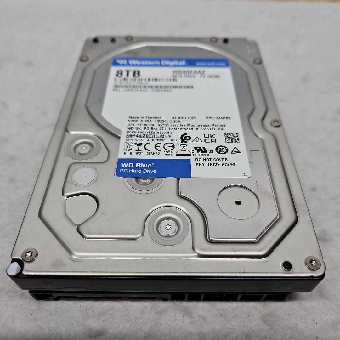 内蔵型ハードディスクドライブ Western Digital 8TB WD80EAAZ