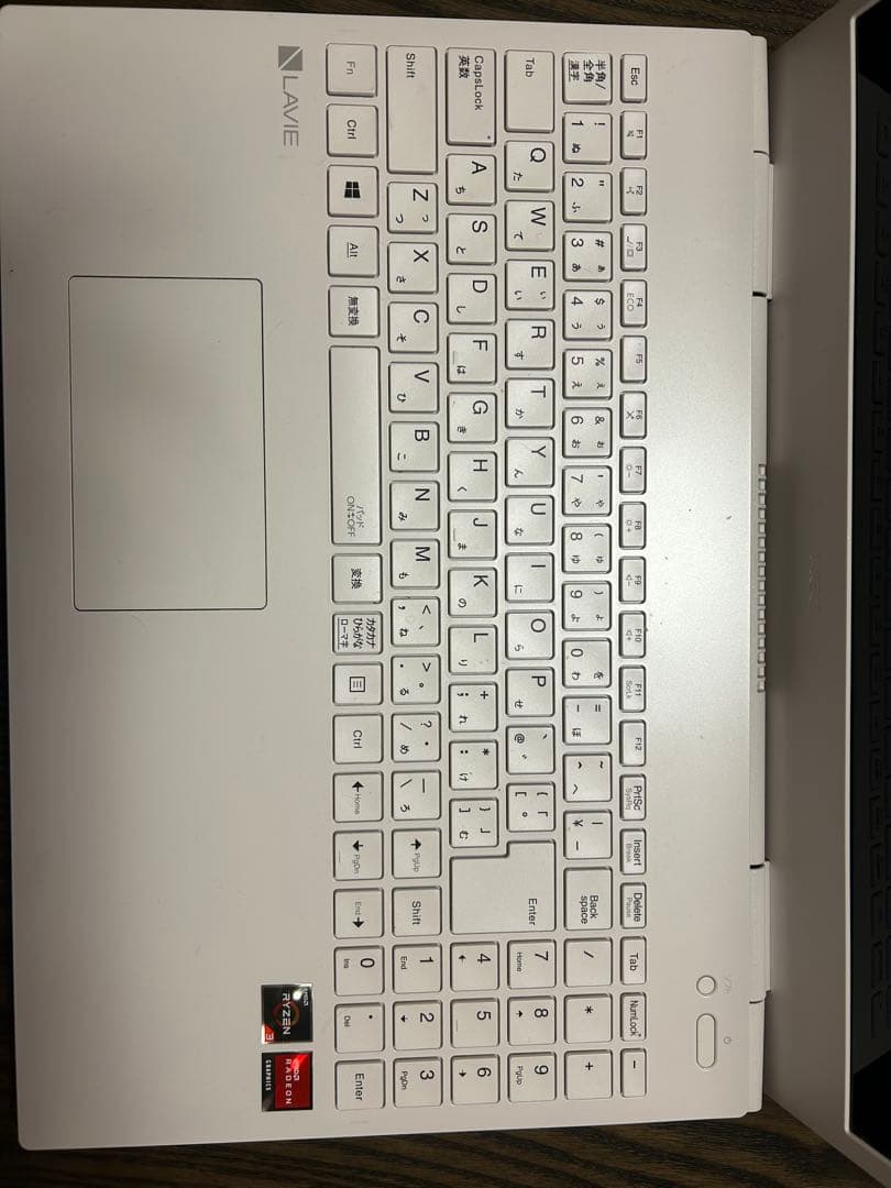 【ジャンク】NEC PC-N1535AKW 電源落ちあり