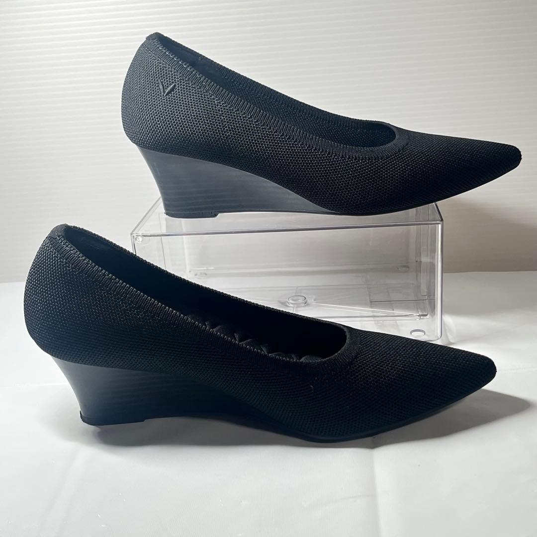 【美品】Vivaia ウェッジソール ポインテッドトゥ 36(23㎝)