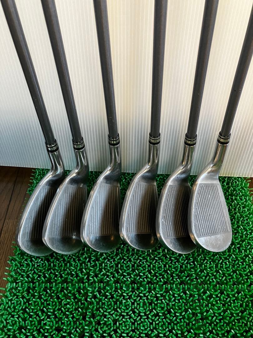 ゼクシオ7 MP700 カーボンシャフト フレックスS アイアンセット ６本