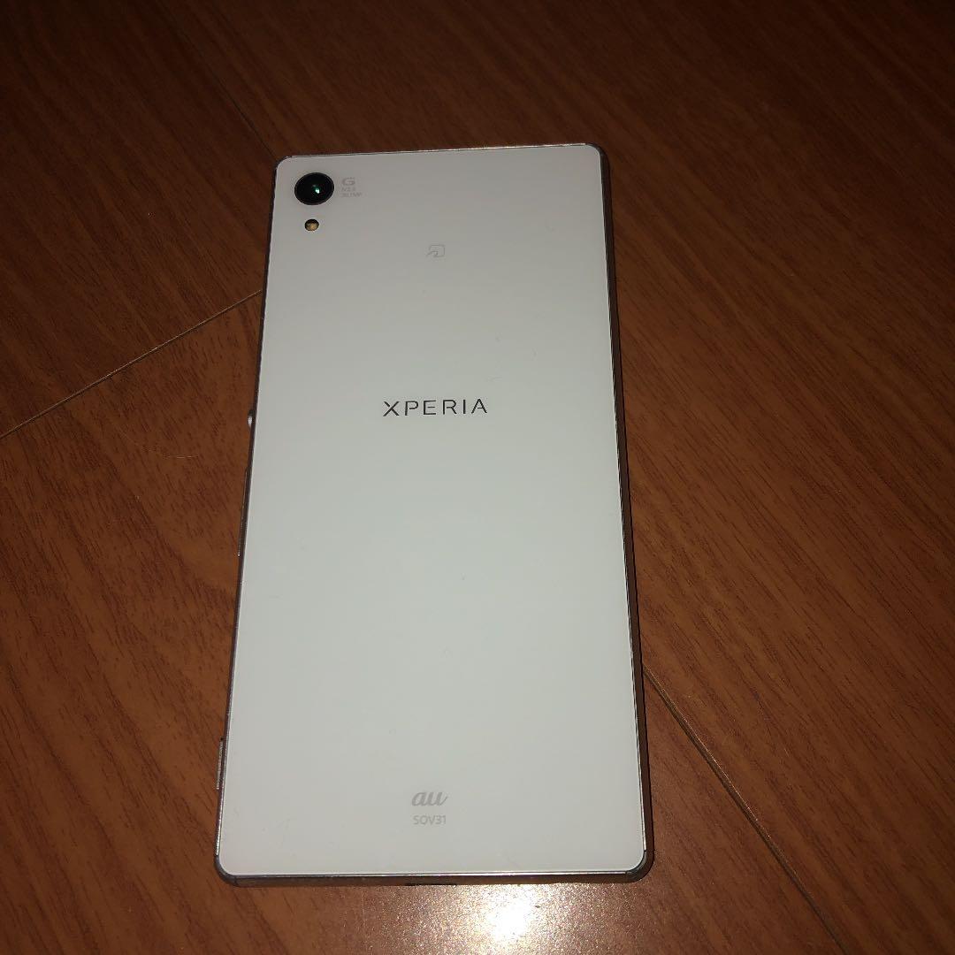 スマートフォン本体 Xperia Z4 White 32 GB au