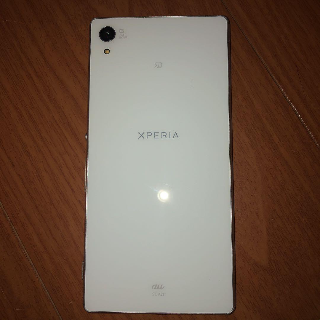 スマートフォン本体 Xperia Z4 White 32 GB au