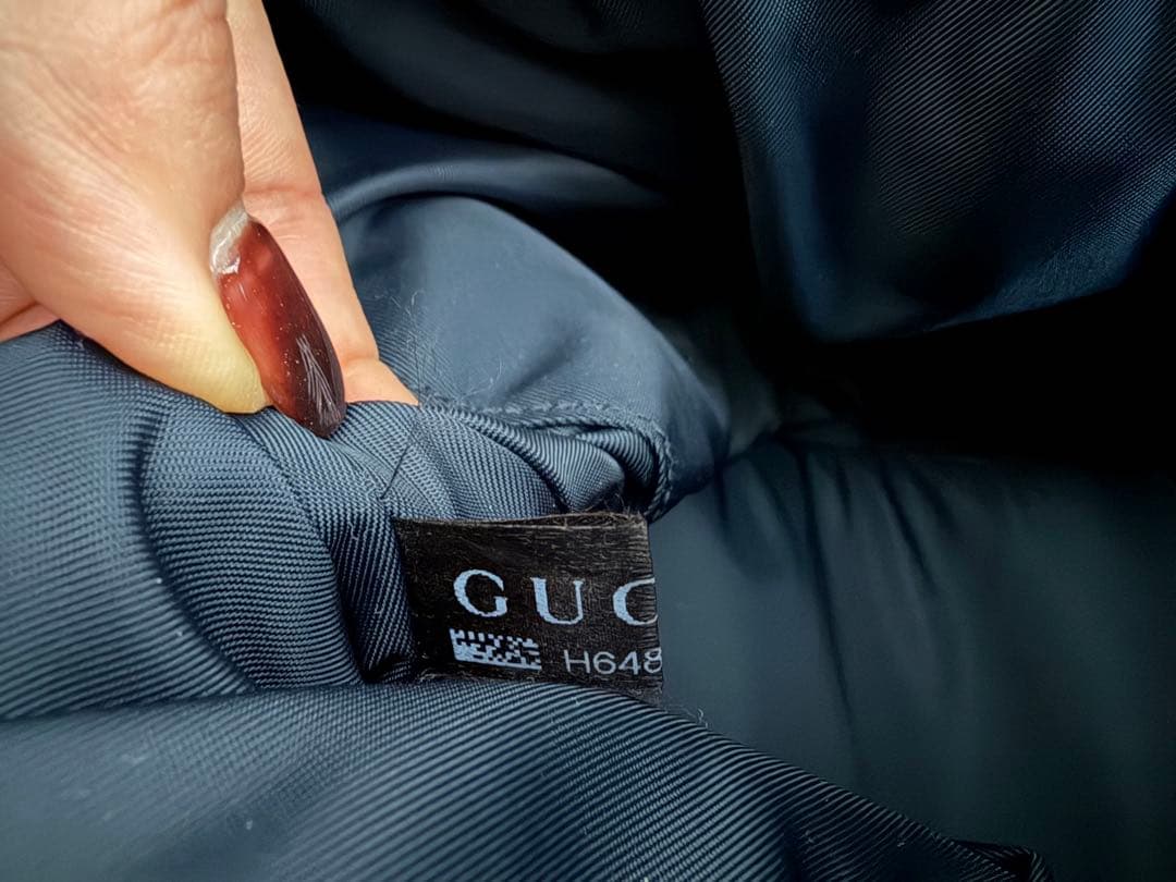 グッチ ロゴパターン マザーズバッグ