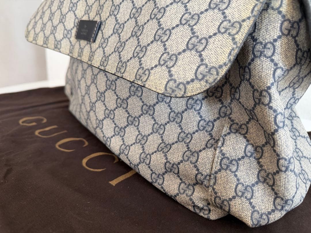 グッチ ロゴパターン マザーズバッグ